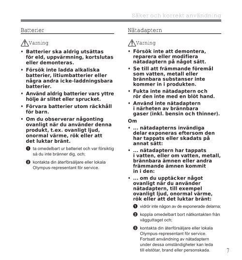 PDF manual - Olympus