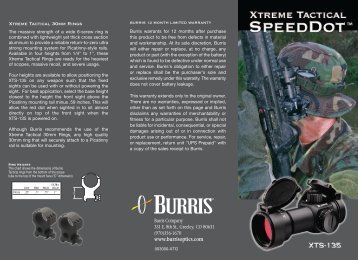 XTR Product Guide.qxd - Burris