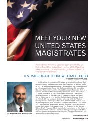 meet your new united states magistrates - State Bar Of Nevada