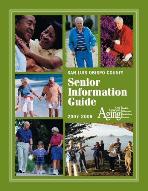 SAN LUIS OBISPO COUNTY Senior Information Guide