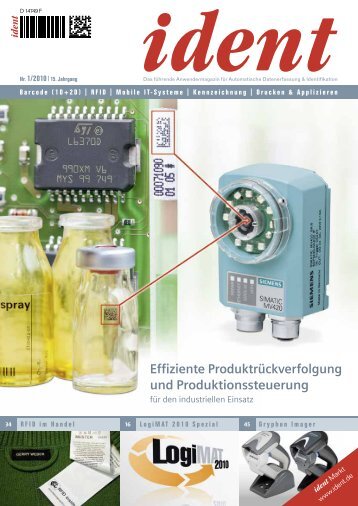 Effiziente Produktrückverfolgung und Produktionssteuerung