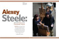 Alexey Steele Featured in American Artist Workshop Magazine