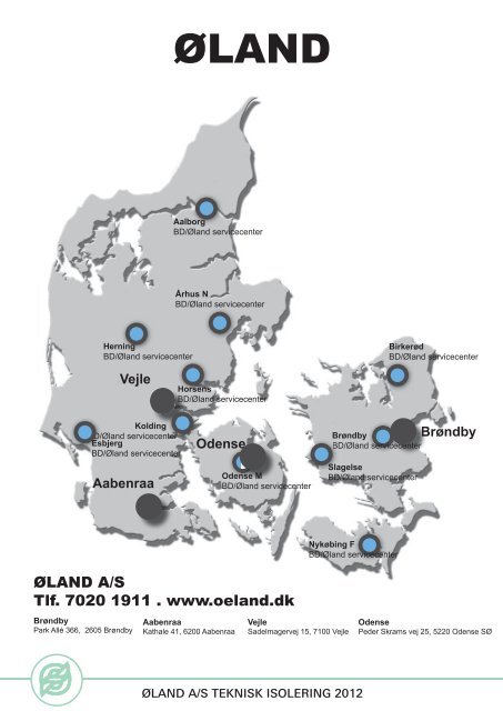 Prisliste 2012 Teknisk isolering - Øland Online