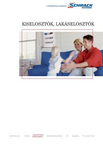 Kiselosztók lakáselosztók (pdf, 458,98 KB) - Schrack Technik