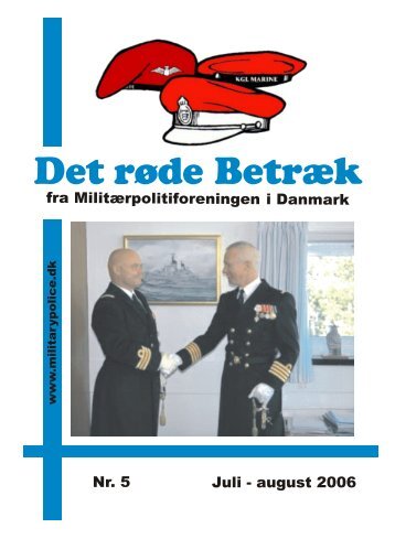 Det røde Betræk - Militærpolitiforeningen