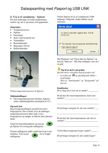 Dataopsamling med PasPort USB link - Frederiksen