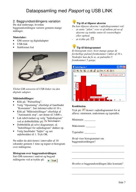 Dataopsamling med PasPort USB link - Frederiksen