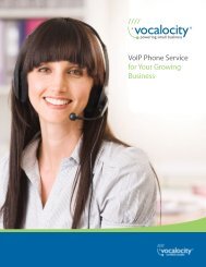 VoIP Phone Service for Your Growing Business - Vocalocity