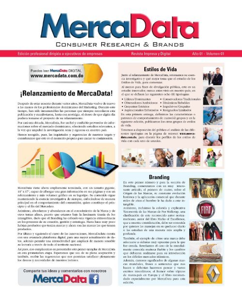 Revista Mercadata Julio 2013