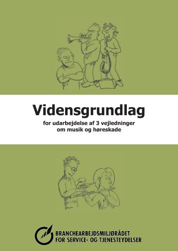 Vidensgrundlag - BAR - service og tjenesteydelser.