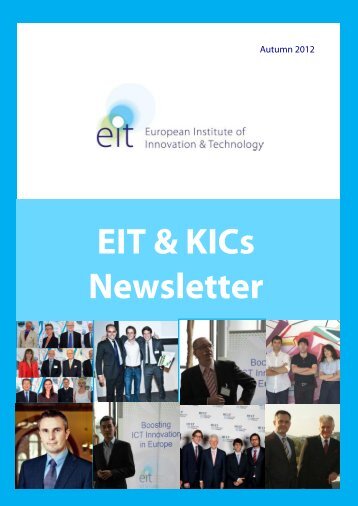 EIT & KICs Newsletter - European Institute of Innovation and ...