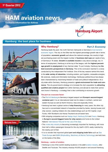 HAM aviation news - HAMinfo Terminal