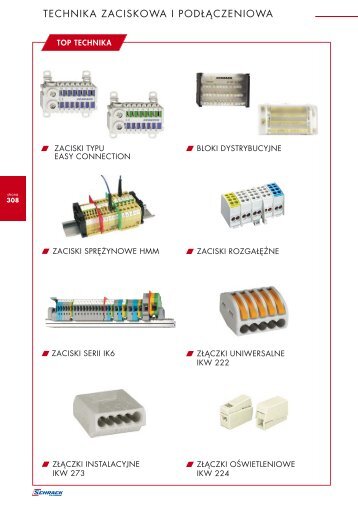 TECHNIKA ZACISKOWA I PODŁĄCZENIOWA - Schrack