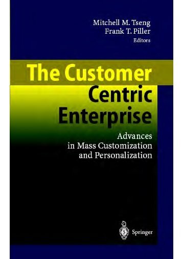 The Customer Centric Enterprise - Knowledge Base