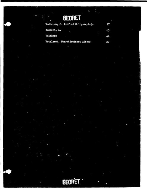 secret - CIA FOIA