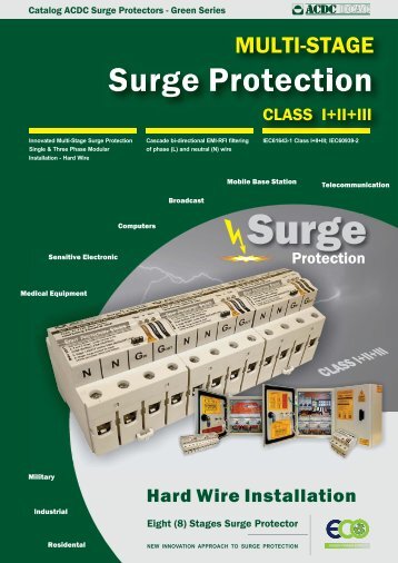 Catalog ACDC Surge Protectors - Green Series (http://shop.acdc-dcac.eu/)