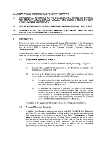 (“mas” or “company”) (i) supplemental agreement to ... - ChartNexus