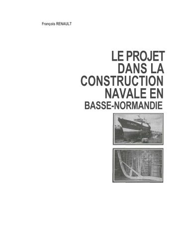 Le projet dans la construction navale en Basse ... - Verguillon