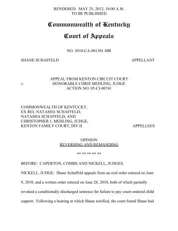 2010-CA-001301 - Kentucky Supreme Court Searchable Opinions