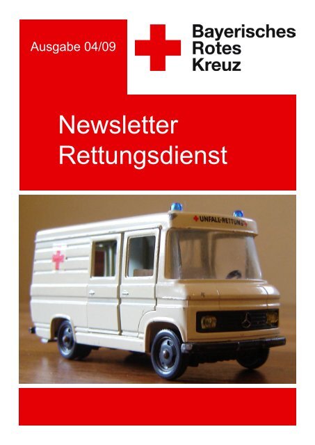 Newsletter Rettungsdienst