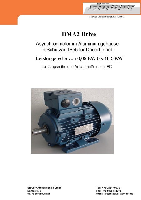 DMA-2 Katalog - Stoewer-Getriebe.de