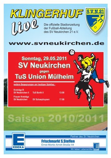 Stadionheft Nr.13 - SV Neukirchen