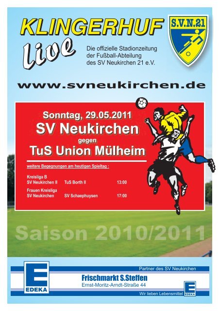 Stadionheft Nr.13 - SV Neukirchen