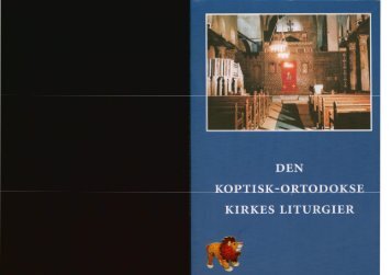 Koptisk liturgi - Den Koptisk-Ortodokse Kirke