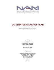 UC Los Angeles Campus & Medical Center Strategic Energy Plan ...