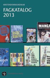 Skolekatalog 2013 - Bibelselskabet