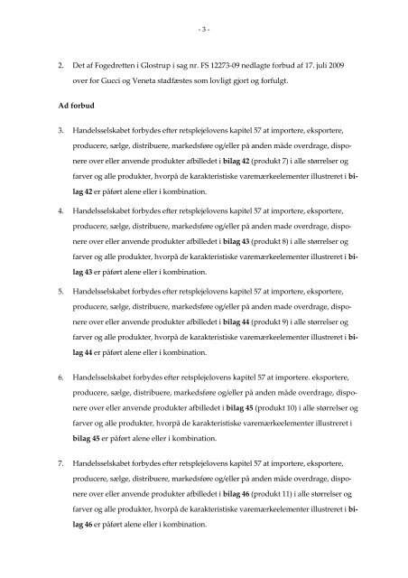 Se afgørelsen - Guidelines for varemærker - Patent- og ...