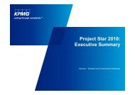 Project Star 2010: Executive Summary - Philip Morris