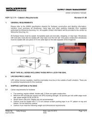 VCP 7.2.1.11 – Cabela's Requirements Revision - Wolverine World ...