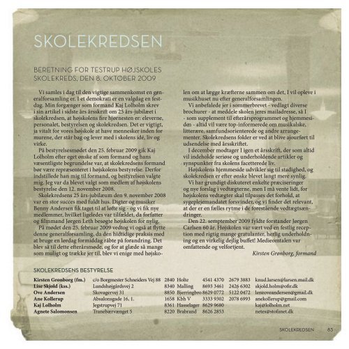 Årsskrift 2009 (pdf) - Testrupelev.dk