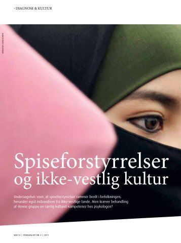 Spiseforstyrrelser og ikke-vestlig kultur - Elbo