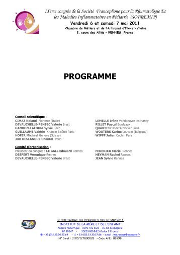 PROGRAMME