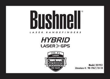 Bushnell Hybrid Laser GPS Golf Rangefinder ... - OpticsPlanet.com