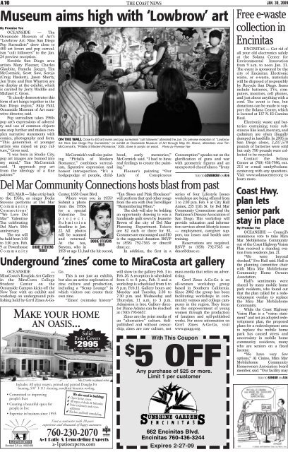 The Coast News (Page 1)