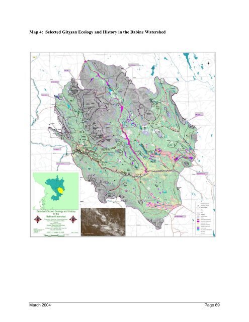 West Babine Sustainable Resource Management Plan