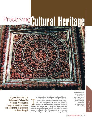 Preserving Cultural Heritage