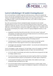 lærervejledning