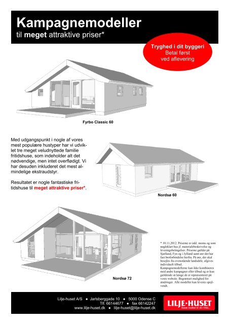 lilje huset prisliste lilje huset prisliste