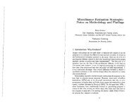 Microfinance Evaluation Strategies: Notes on Methodology and ...