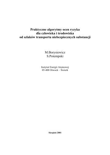 materiały - MANHAZ - Instytut Energii Atomowej