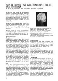 Artikel fra Servicehåndbogen 2007/08 - Hussvamp Laboratoriet ApS