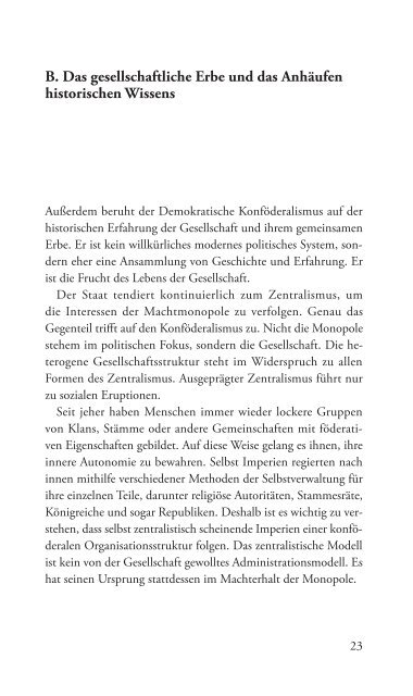 Demokratischer Konföderalismus - Free Öcalan!