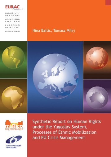 Synthetic report - EURAC