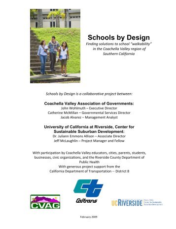 Schools by Design - Center for Sustainable Suburban Development ...