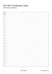 Sat Vocabulary Tests Meaning By Word English Test Net Sat Vocabulary Tests Meaning By Word English Test Net