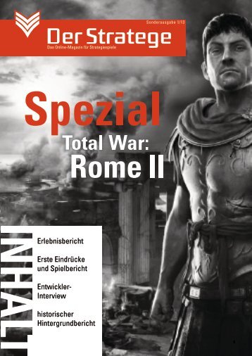 Sonderausgabe ROME II - Der Stratege